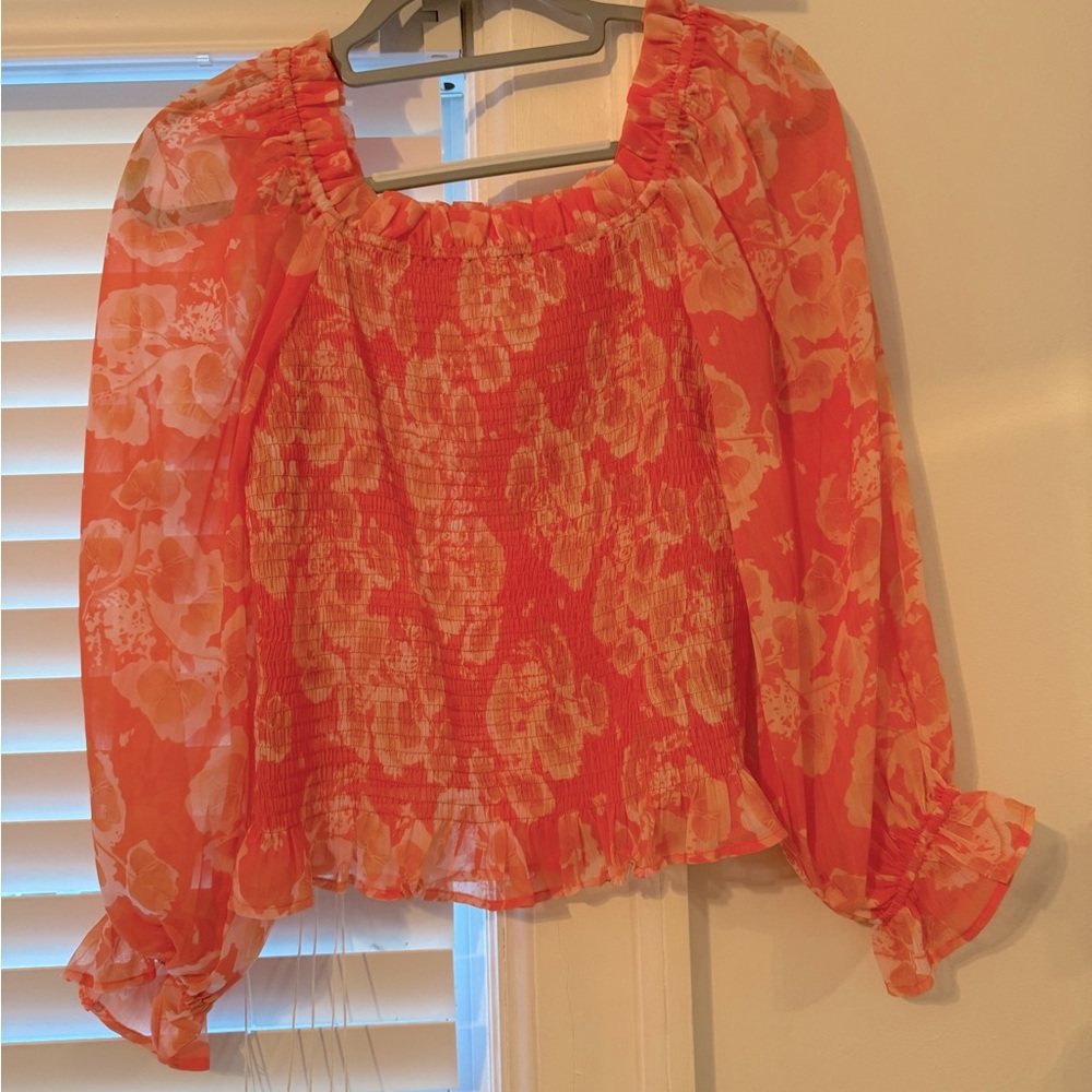 Pink lily blouse - Picture 2 of 4